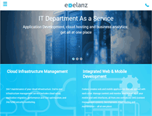 Tablet Screenshot of exelanz.com
